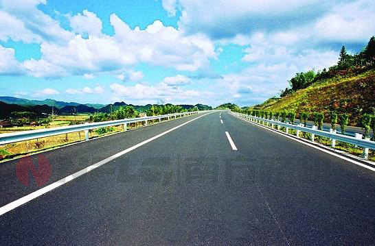 除粉后道路示意图